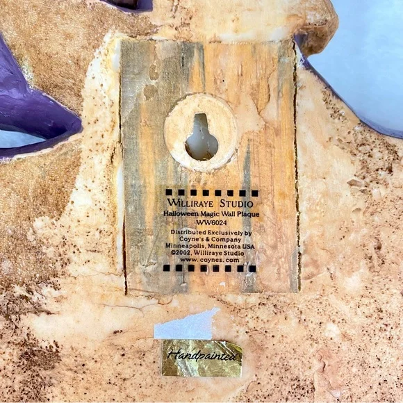 Williraye Studio “Halloween Magic” Wall Plaque #WW6024 - Picture 8 of 8